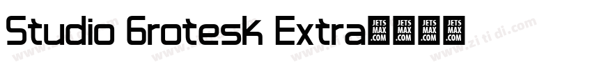Studio Grotesk Extra字体转换